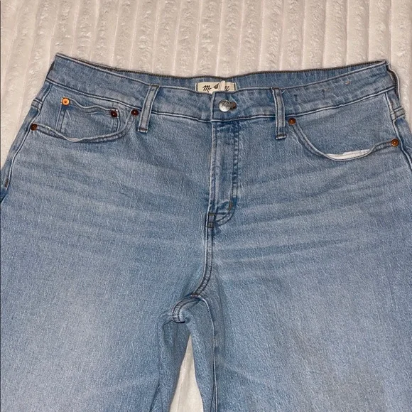 Madewell The Curvy Perfect Vintage Wide-Leg Crop Jean | Size 33 Petite - Picture 3 of 9